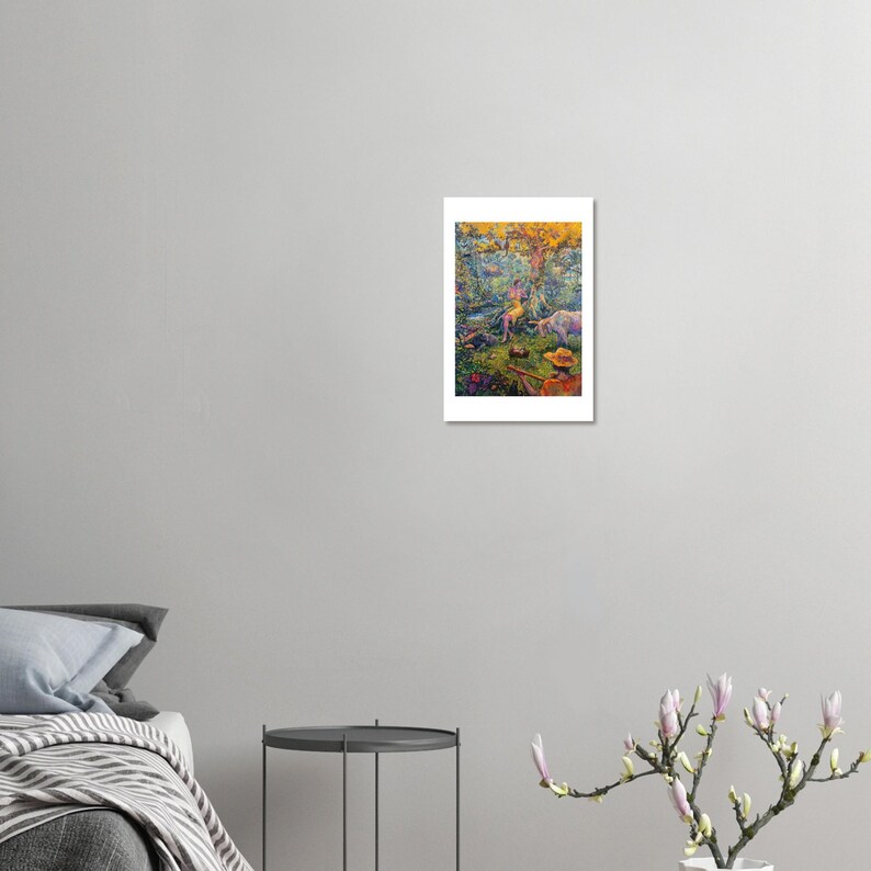 Tropical Nativity Scene art print by Daniel Wesson (nativity scene art), view 3
