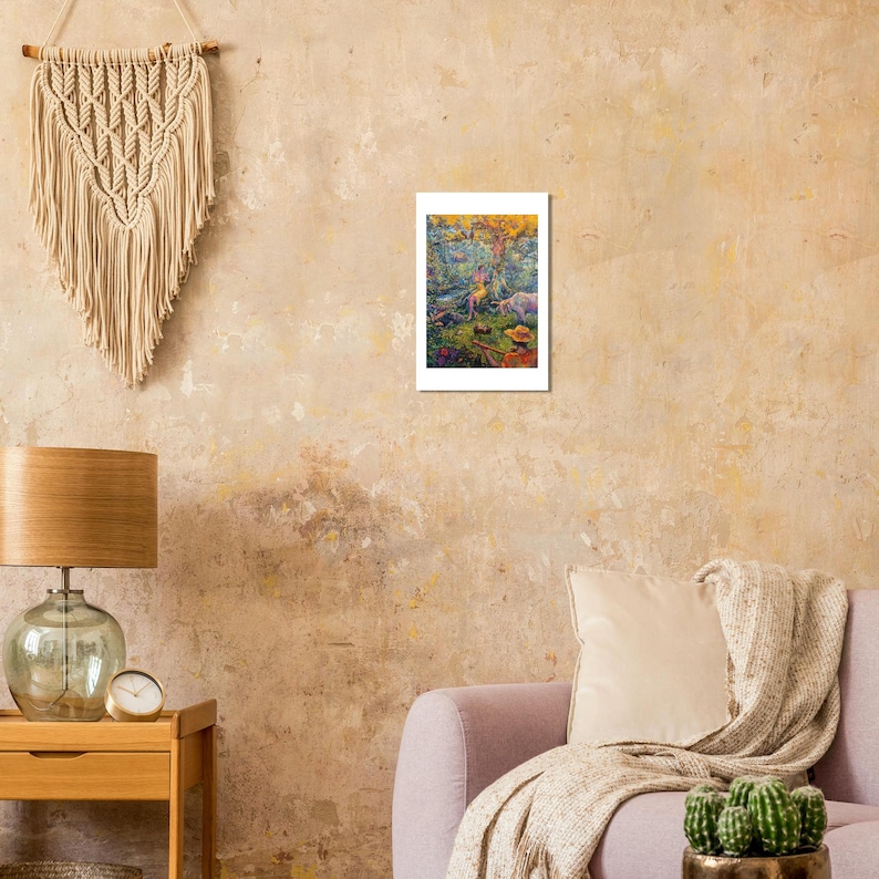 Tropical Nativity Scene art print by Daniel Wesson (nativity scene art), view 2