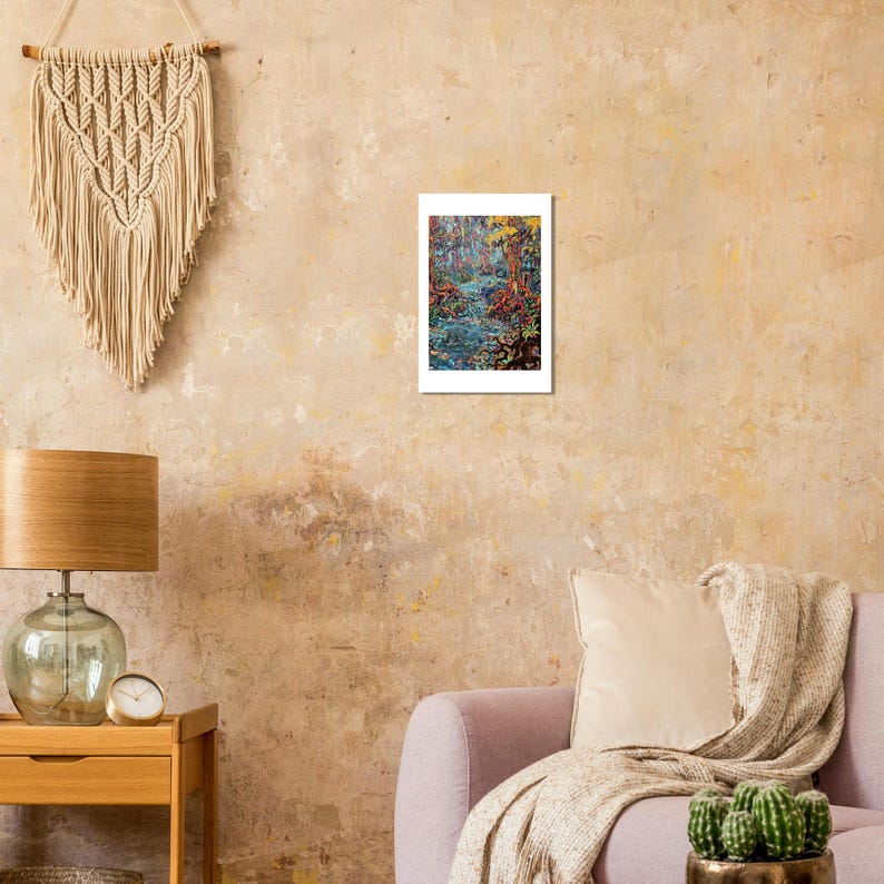 Roots in the River art print by Daniel Wesson (rainforest print), view 6