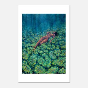 Anemonas art print by Daniel Wesson (sea anemone art), view 4