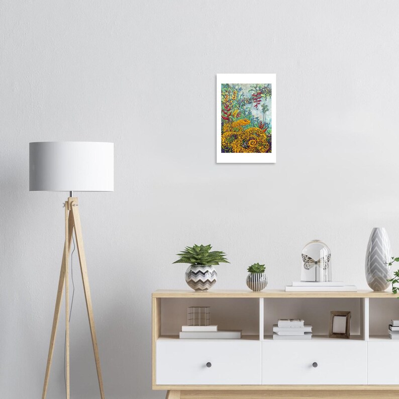 Miel de Oropel art print by Daniel Wesson (eyelash viper), view 4