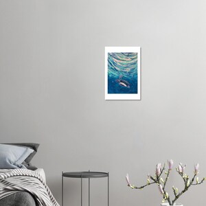 The Turtle's Way art print by Daniel Wesson (baby sea turtle), view 4