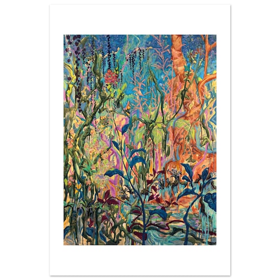 Jungle Garden fine art print by Daniel Wesson