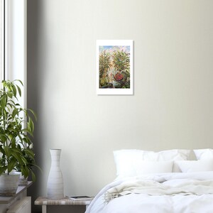 Jungle Tea Time art print by Daniel Wesson (tea lover gift), view 3