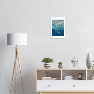 The Turtle's Way art print by Daniel Wesson (baby sea turtle), view 3