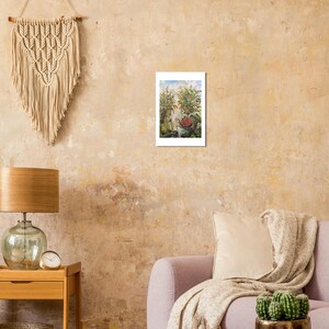 Jungle Tea Time art print by Daniel Wesson (tea lover gift), view 2