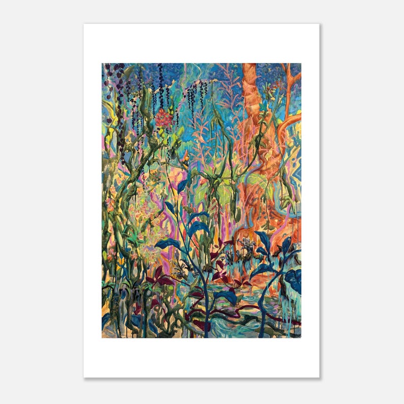 Jungle Garden art print by Daniel Wesson (botanical print), view 5