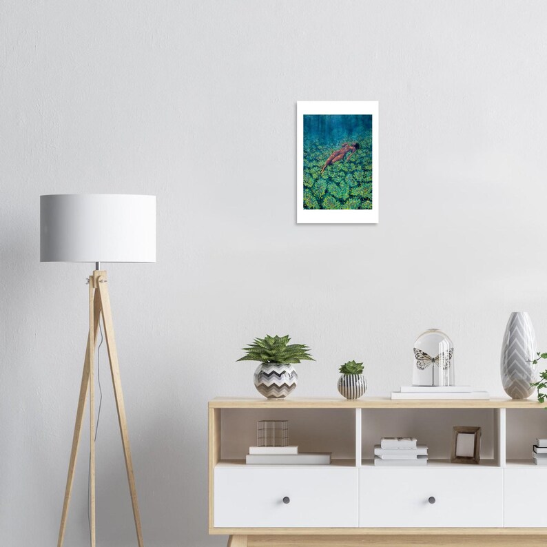 Anemonas art print by Daniel Wesson (sea anemone art), view 6