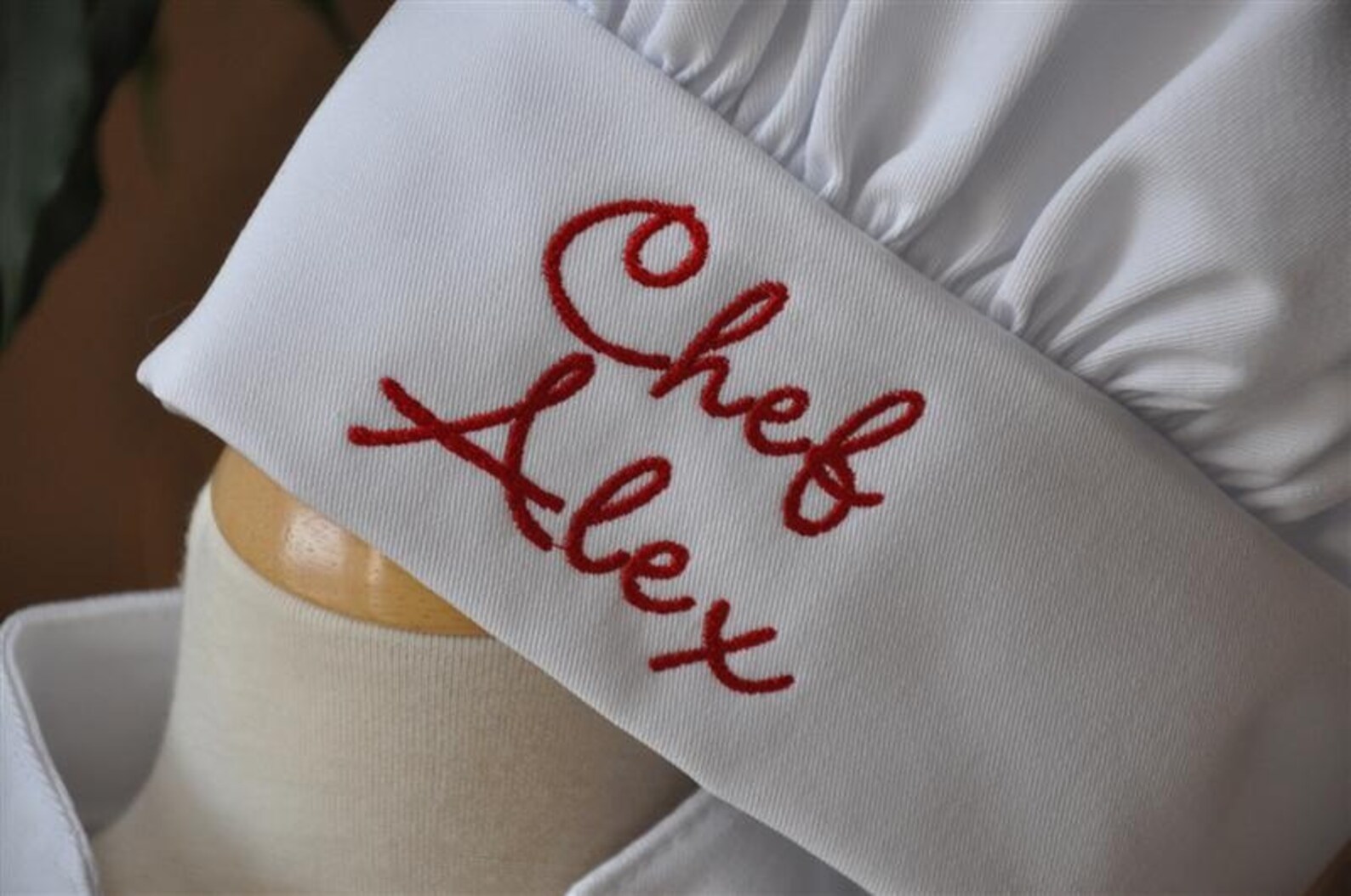 Child's Personalized Chef Coat and Matching Hat Set Etsy