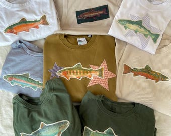 fish patch shirts!
