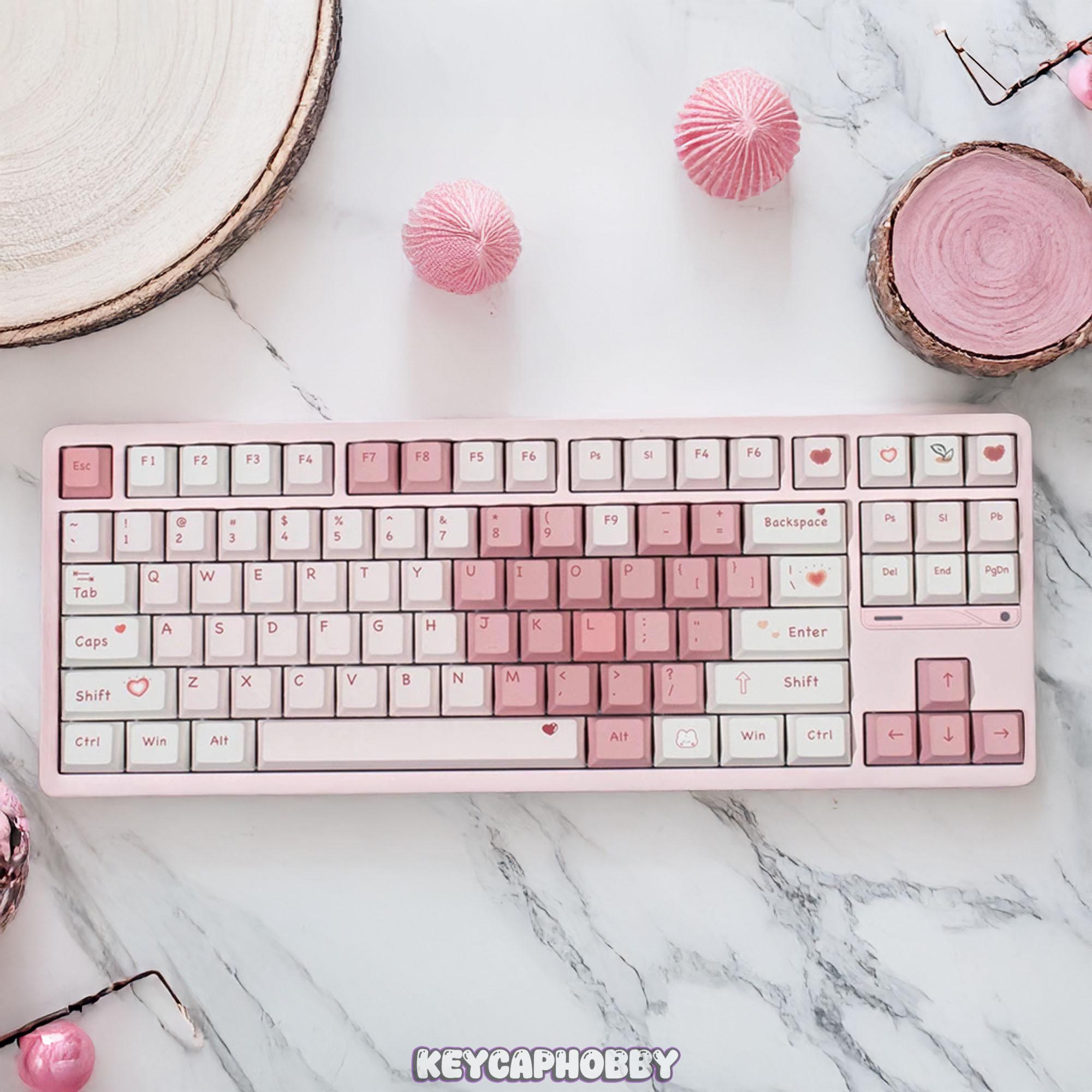 Heart Keycap Set: 129 PBT Keys, MX Profile - Etsy Canada