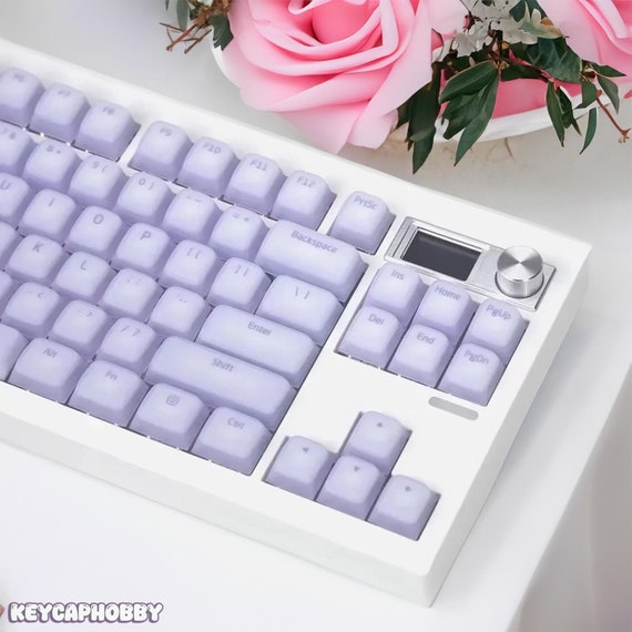 Gummy Translucent Keycap Set: 113 PBT Keys, MX Profile