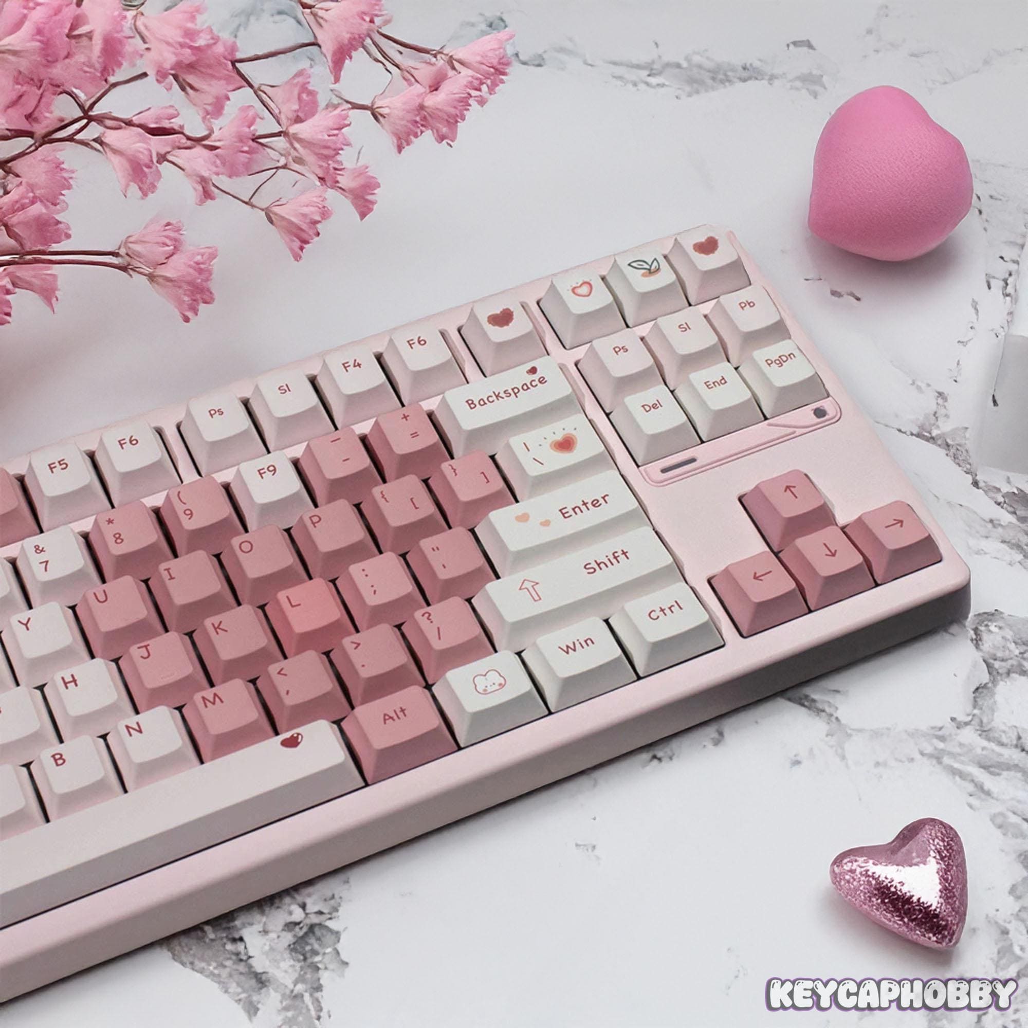 Heart Keycap Set: 129 PBT Keys, MX Profile - Etsy Canada