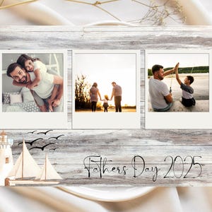 Vaderdagcadeau Magneet Cadeau voor papa Fotocadeau Magneet voor papa Foto's toevoegen Verjaardagscadeau voor papa Fotomagneet koelkastmagneet Vaderdagkaart