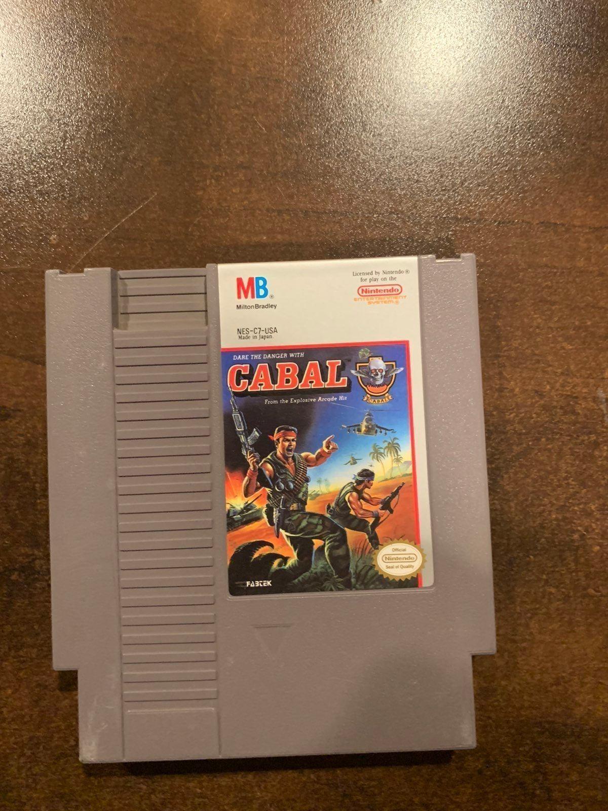 Cabal for Nintendo NES - Etsy