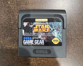 Jeu Vidéo STAR WARS Pour Sega Game Gear - Édition Collector 1991 - Bon état Avec Instructions