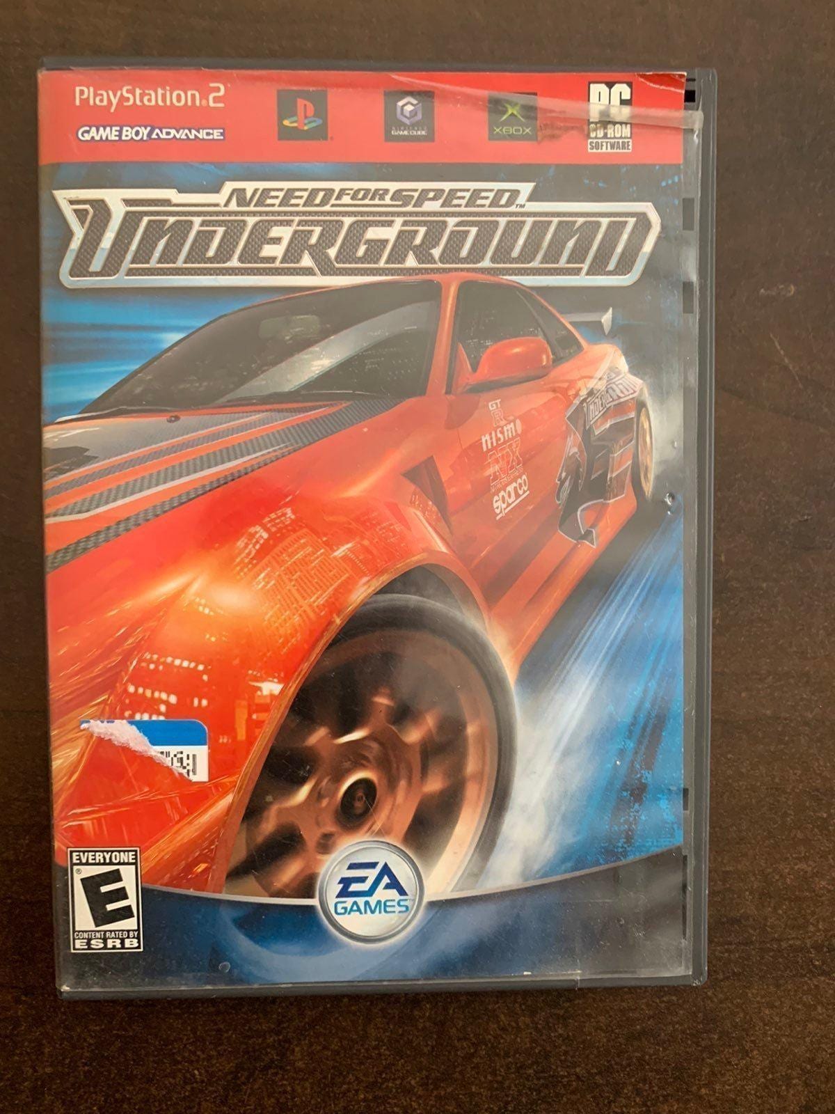 Need for Speed: Underground on Nintendo Gamecube -VARIANT COVER