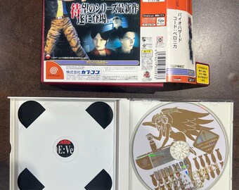 Biohazard Code Veronica Limited Edition With Spine & All Inserts