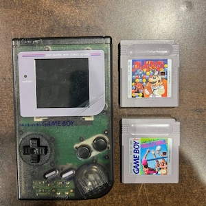 Nintendo Game Boy DMG with ISP Screen and 2 Games!!