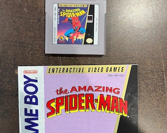 The Amazing Spider-Man Nintendo Gameboy with Manual
