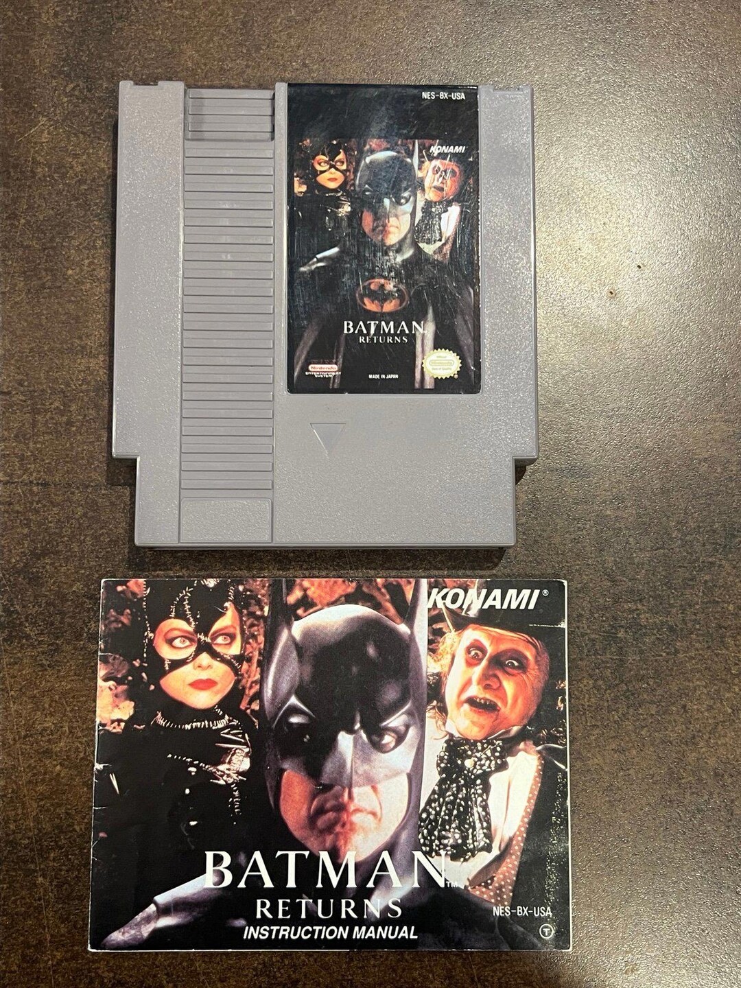 Batman Returns Nintendo NES With Manual! EXCELLENT SHAPE!! - Etsy