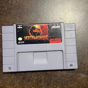 Mortal Kombat Super Nintendo SNES