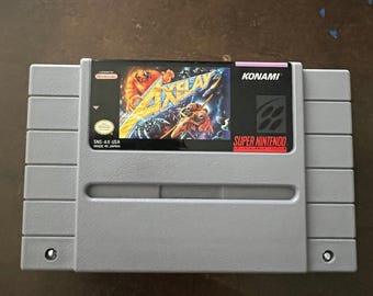 Axelay Super Nintendo SNES - RARE & Minty