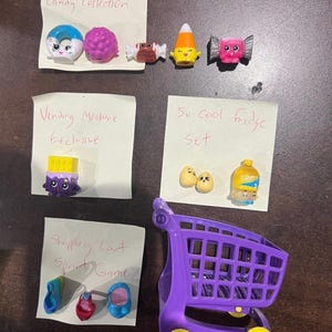 Shopkins Lot of 12 Exclusive Shopkins from various Sets