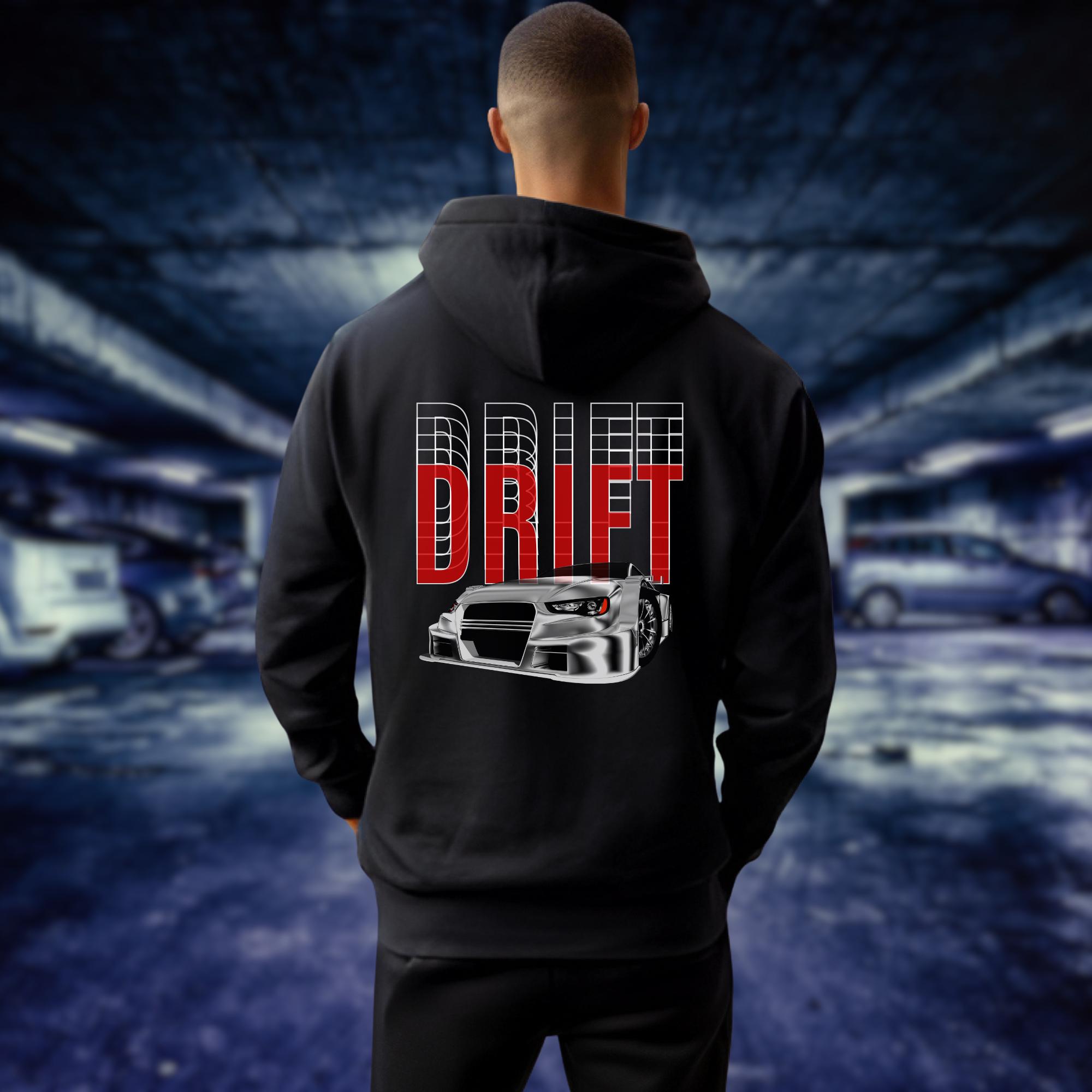 Drift Car Hoodie | Funny JDM Jumper for Car Lovers | Drift Gift | Street Racing Graphic Hoodie | Car Head Pullover | Tuner Apparel | Unisex
