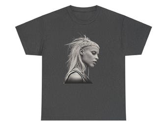 T-shirt della band retrò, maglietta con grafica musicale, top unisex in stile vintage, camicia Die Antwoord Yolandi, abbigliamento per fan dei concerti