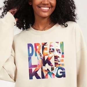 Martin Luther King Sweatshirt, schwarze Geschichte Sweatshirt, Menschrecht Sweatshirt, schwarze Geschichte Hoodie, MLK Sweatshirt, BLM Sweatshirt