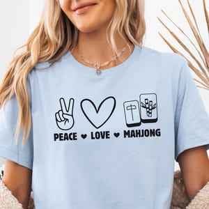 Mahjong TShirt, Cute Mahjong Shirt, Mahjong Gifts, Mahjong Player, Mahjong Chinese Game, Mahjong Tee, Gift for Mahj, Mahjong Championship