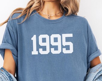Comfort Colors® 1995 Shirt, 1995 Birthday Tshirt, 30th Birthday Gifts for Women, 1995 Birthday Tee, 30th Birthday Shirt, 30th Birthday Gift