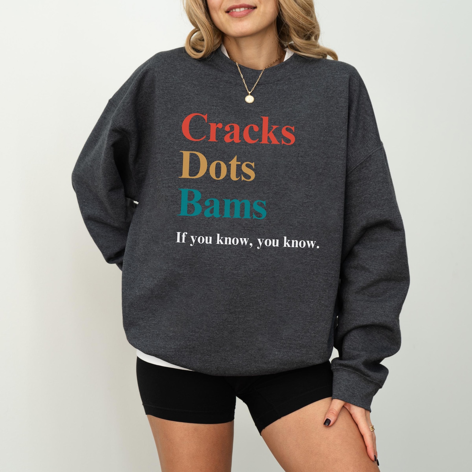Cracks Dots Bams Sweatshirt, Mahjong Sweatshirt, Funny Mahjong