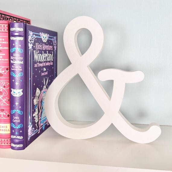 Decorative Ampersand | PLA Bioplastic 3D Print | Standard or Mini
