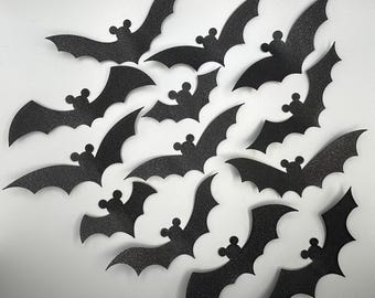 13 Mickey Mouse Halloween Bat Decor Kit | 3D PLA (bioplastic) Decor