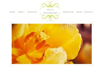 Simply Elegant Customizable 5 Page Web Design