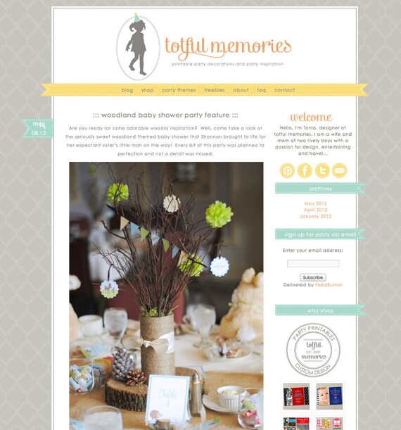 Items similar to Custom Wordpress Blog on Etsy