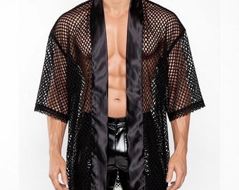 Sheer Mesh Vest for Men – Sexy See-Through Tank, Clubwear & Street Style