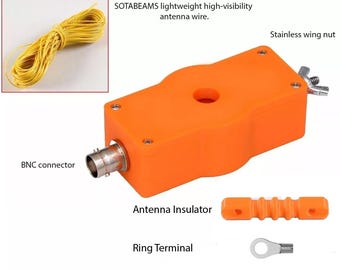 20W SSB QRP EFHW No-Tune Antenna: 40m, 20m, 15m, 10m - 70ft Wire