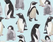 Items similar to Aqua Picka Peck Penguins, Michael Miller on Etsy Nude Pic Hq Items similar to Aqua Picka Peck Penguins, Michael Miller on Etsy