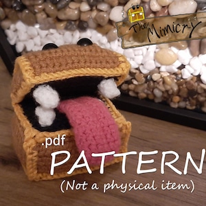 Baby Mimic Creature Amigurumi Crochet Pattern Tutorial, PDF