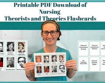 Nursing Theorists Flashcards for Nurse Coach & Holistic Nurse Exams (PDF Download)