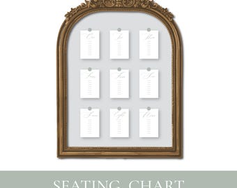 Luxury Seating Chart | DIY Template