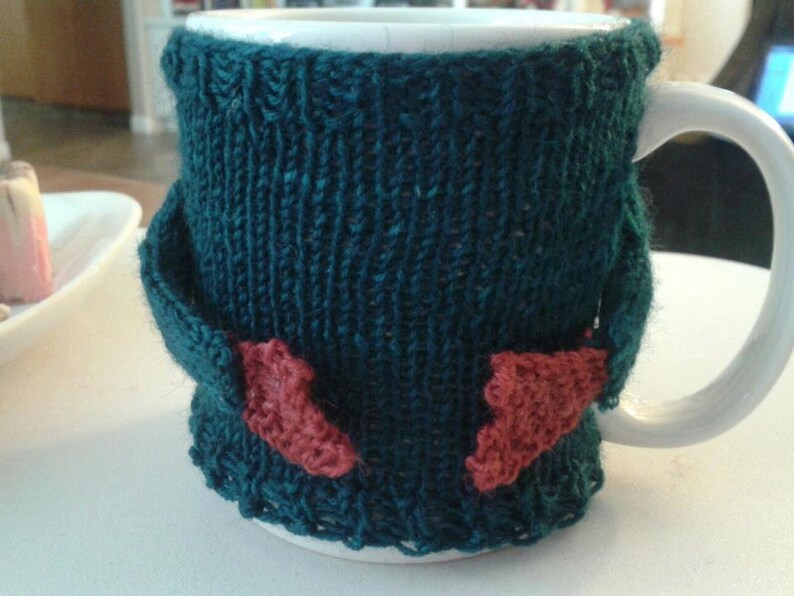 Mug Hug Knitting Pattern Etsy