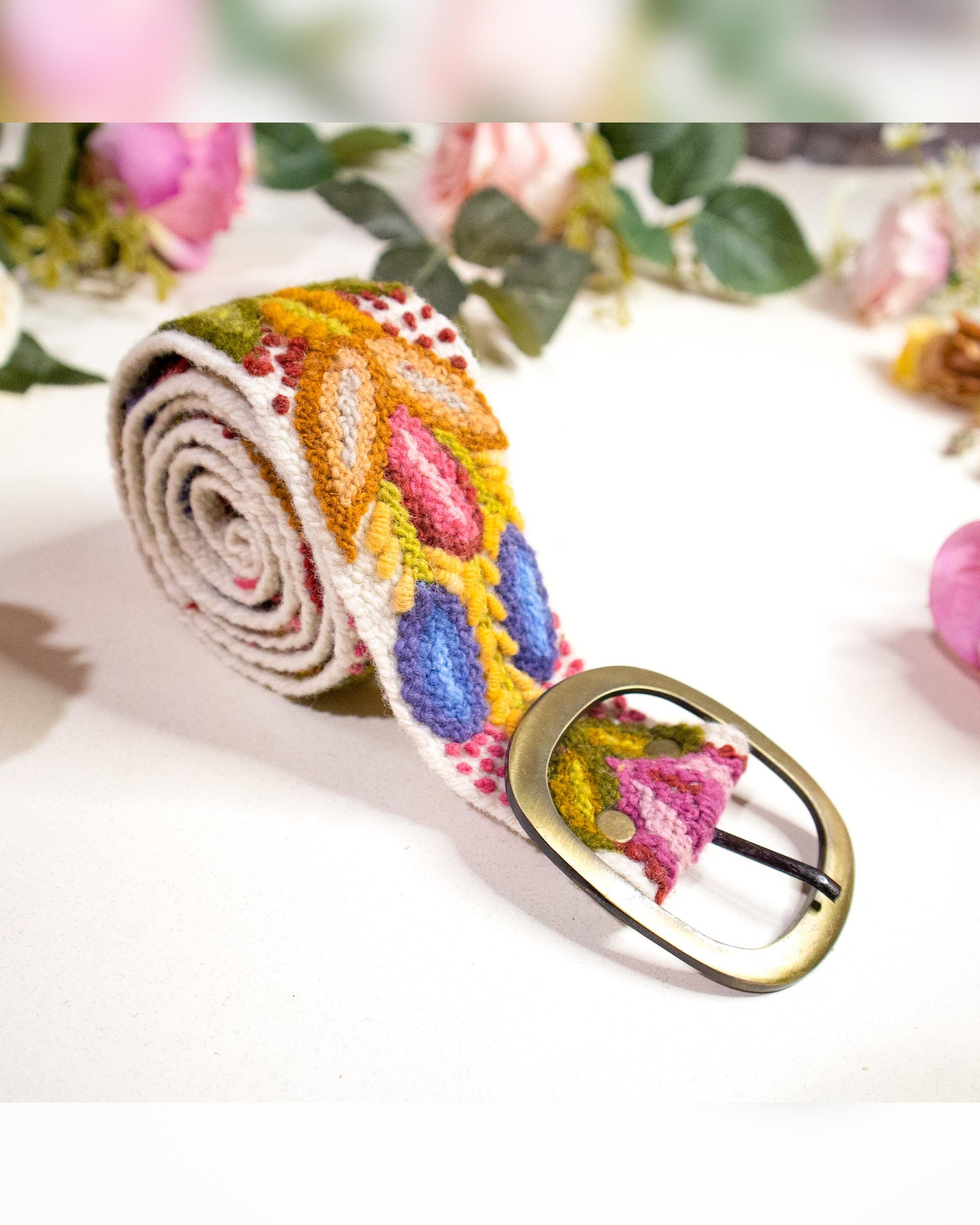 Handmade Women\'s Belt Dyed with Natural Cusco Plants Cusco Belt - Etsy main image 2