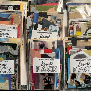 Paquete variado de recortes de papel