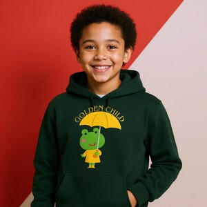 Kawaii Frog Hoodie: Unisex Cotton-Blend Graphic Sweatshirt