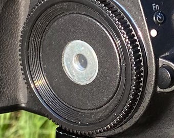 Pinhole Lens for Canon SLR Camera: Soft Vintage Style