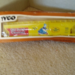 Vintage Tyco Old Dutch Cleanser Rail Car